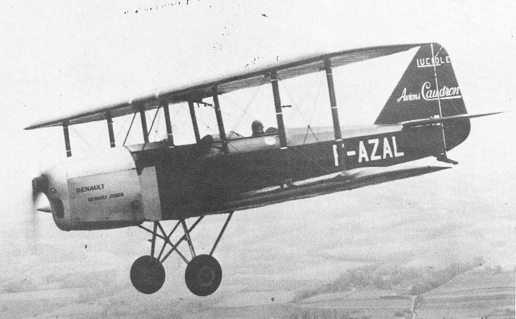Caudron C.270 Luciole biplano ligero