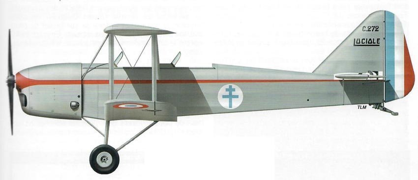 Caudron C.270 Luciole biplano ligero