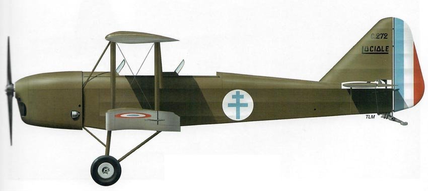 Caudron C.270 Luciole biplano ligero