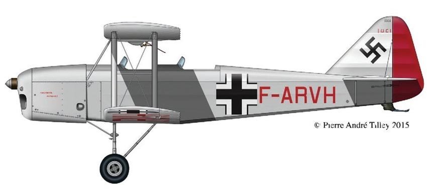 Caudron C.270 Luciole biplano ligero