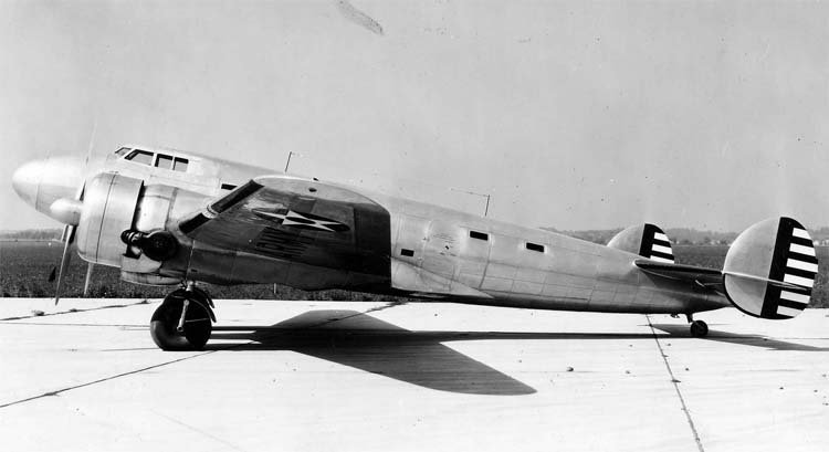 Lockheed XC-35 experimental pressurized cabin aircraft