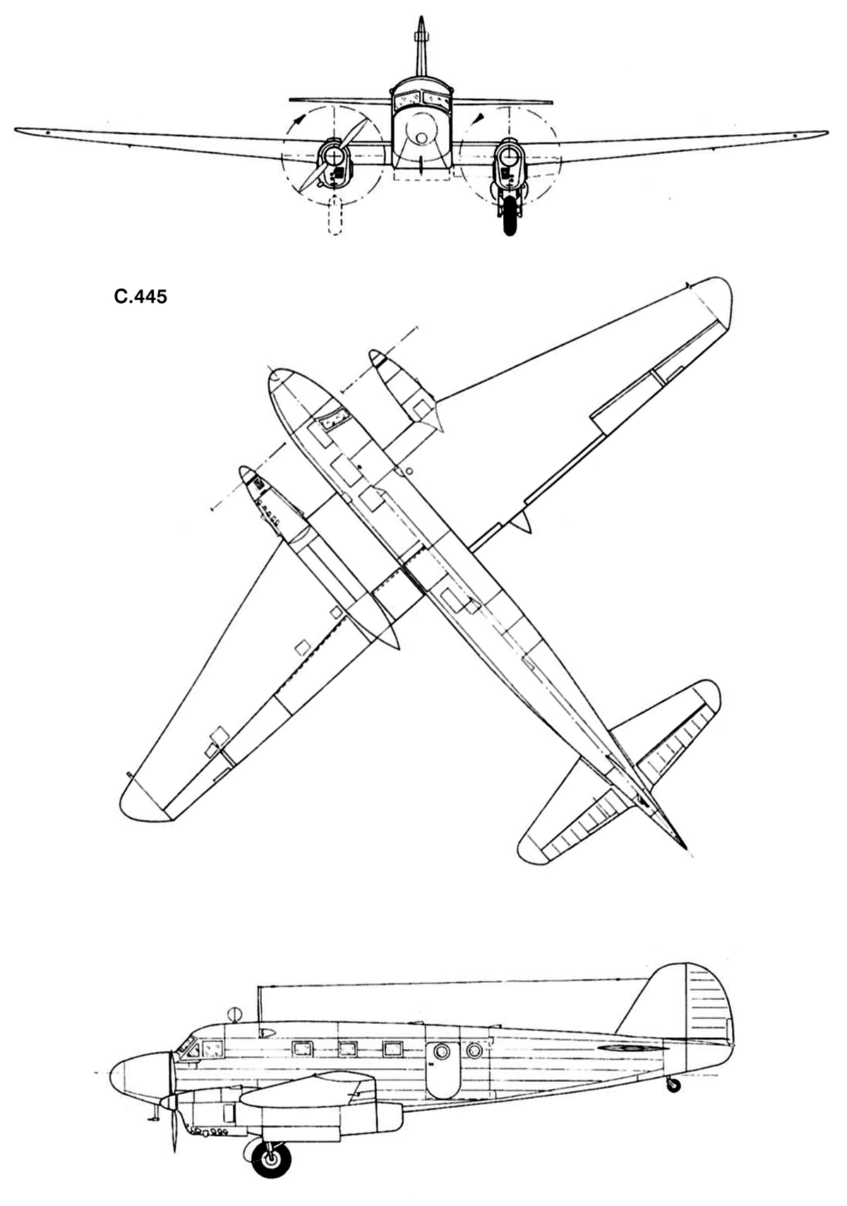 C.440 Goeland avión