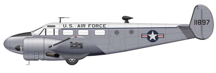 C-45 Expeditor avión de transporte