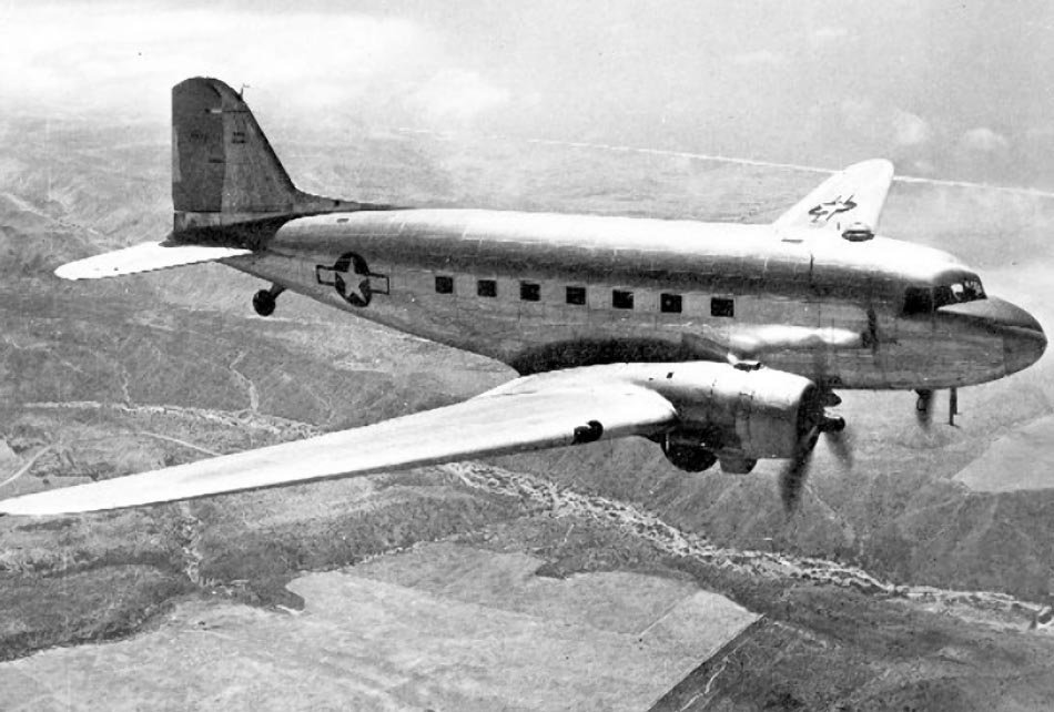 C-47 Skytrain transport aircraft