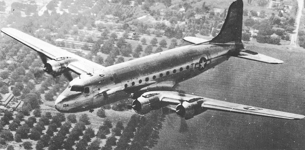 C-54 Skymaster aircraft