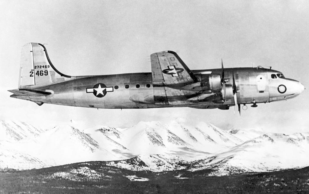 C-54 Skymaster aircraft