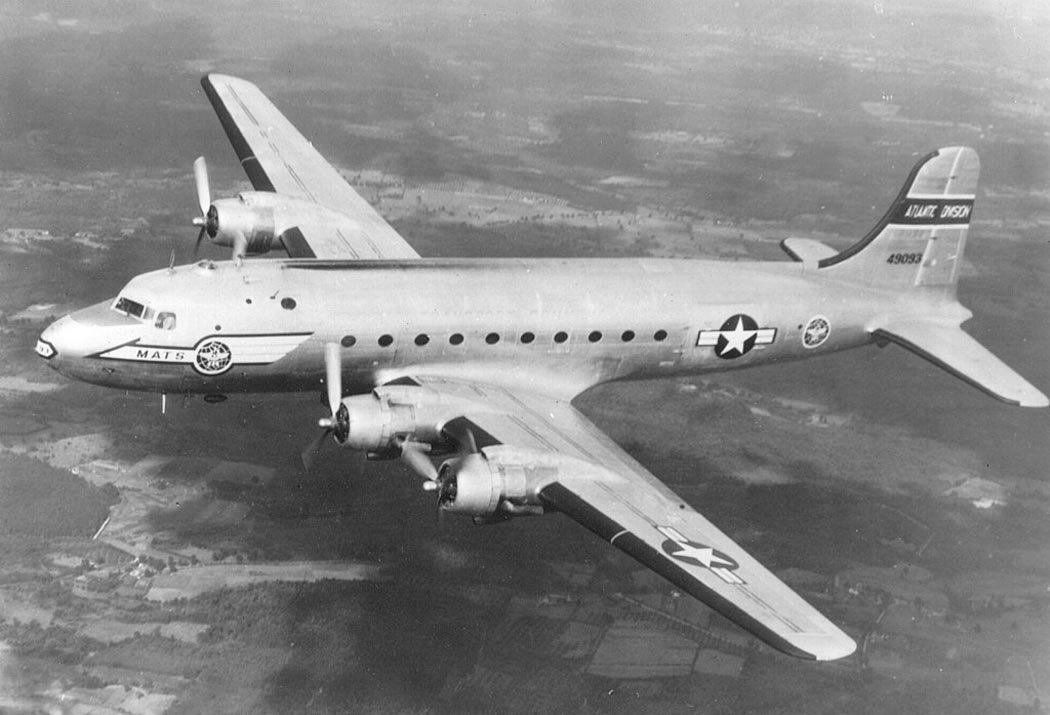 C-54 Skymaster aircraft