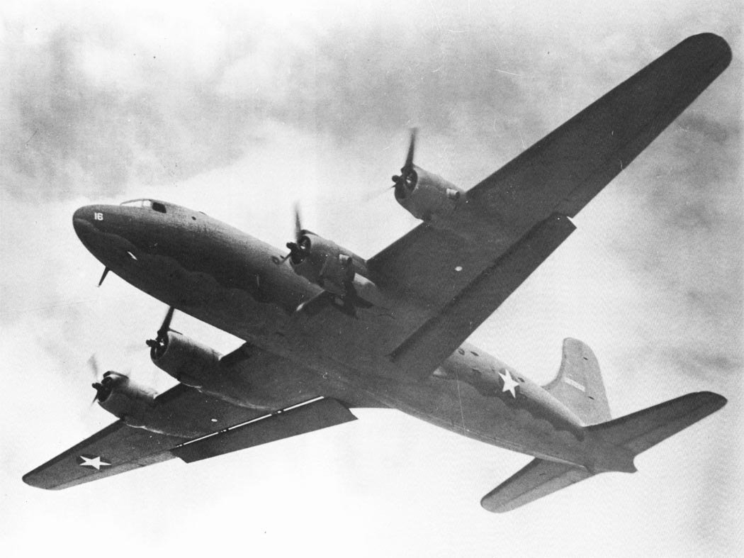 C-54 Skymaster aircraft
