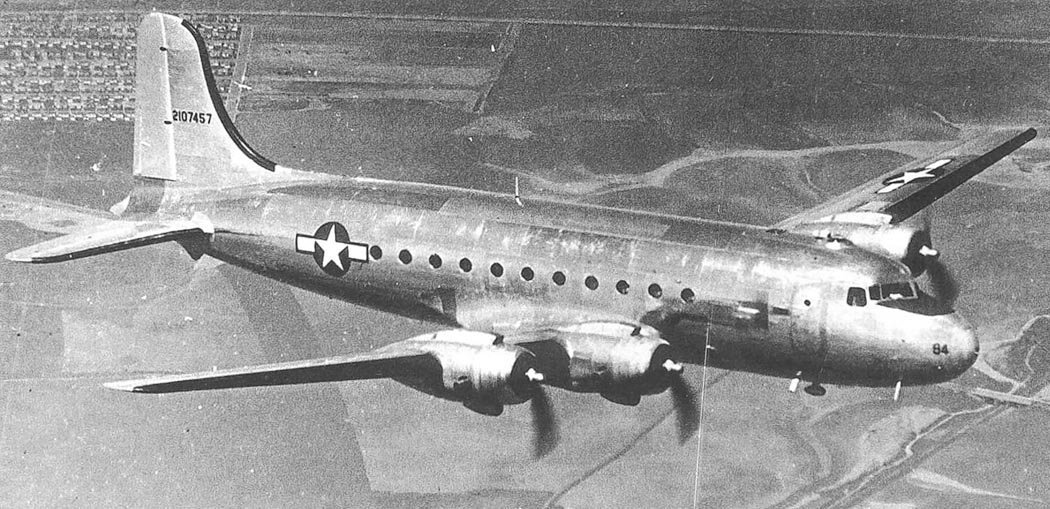 C-54 Skymaster aircraft