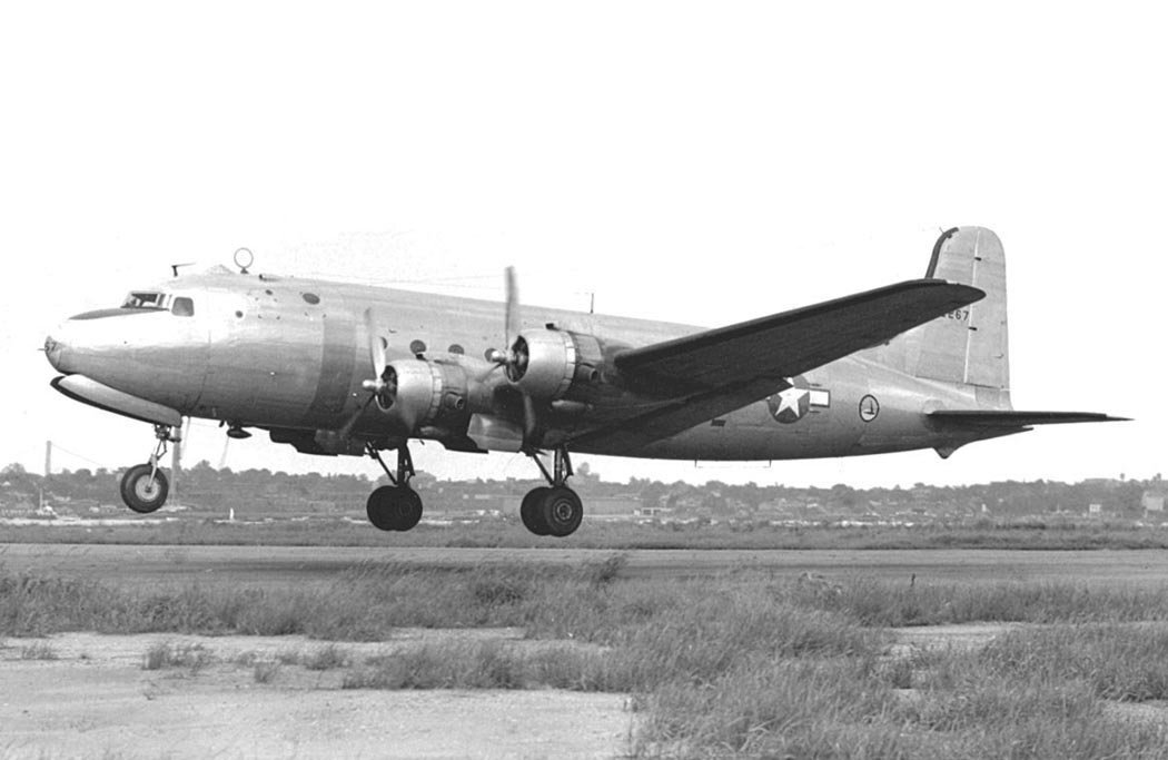 C-54 Skymaster aircraft