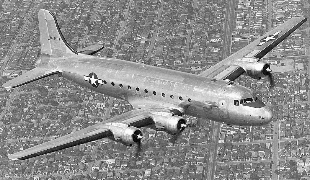 C-54 Skymaster aircraft