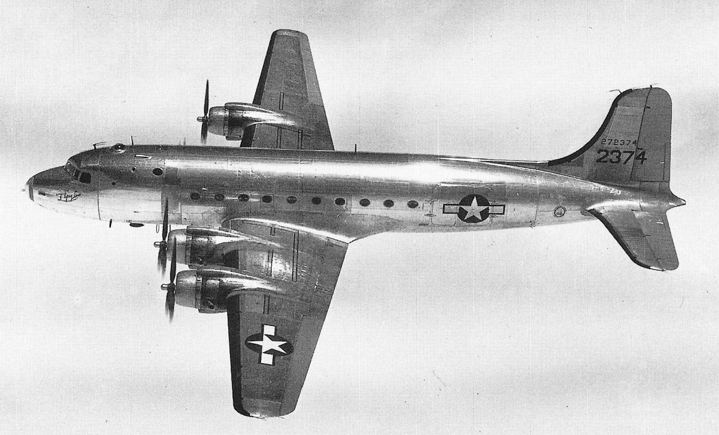 C-54 Skymaster aircraft