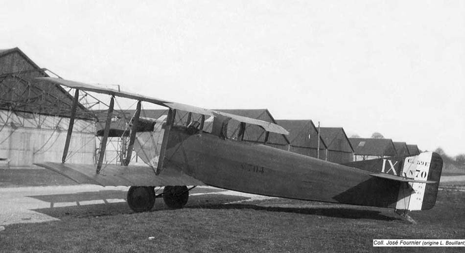 Caudron C.59 avión biplano de entrenamiento