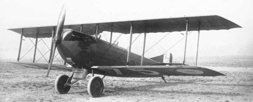Caudron C.59 avión biplano de entrenamiento