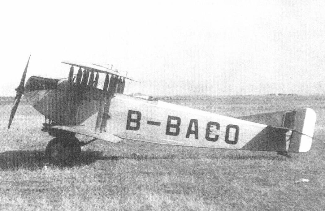 Caudron C.59 avión biplano de entrenamiento