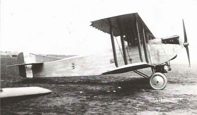 Caudron C.59 avión biplano de entrenamiento
