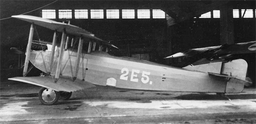 Caudron C.59 avión biplano de entrenamiento