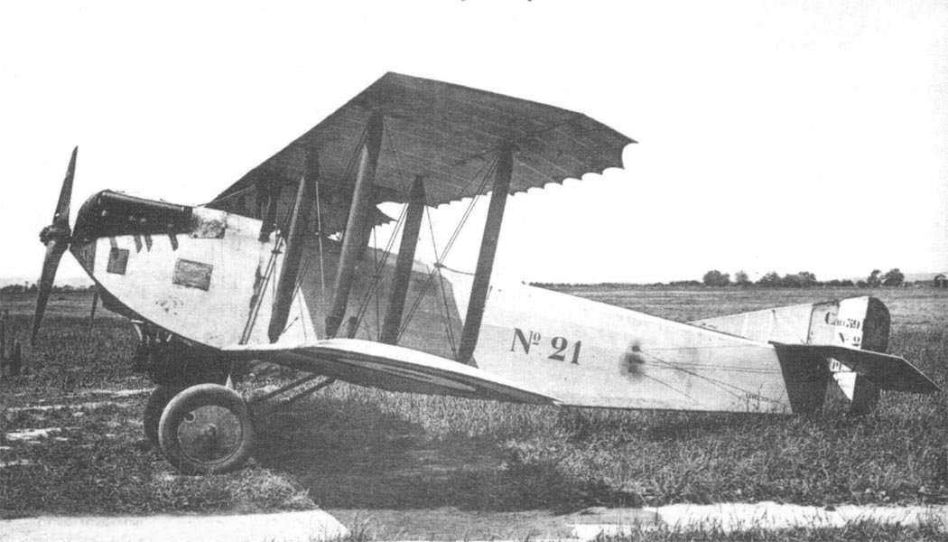 Caudron C.59 avión biplano de entrenamiento