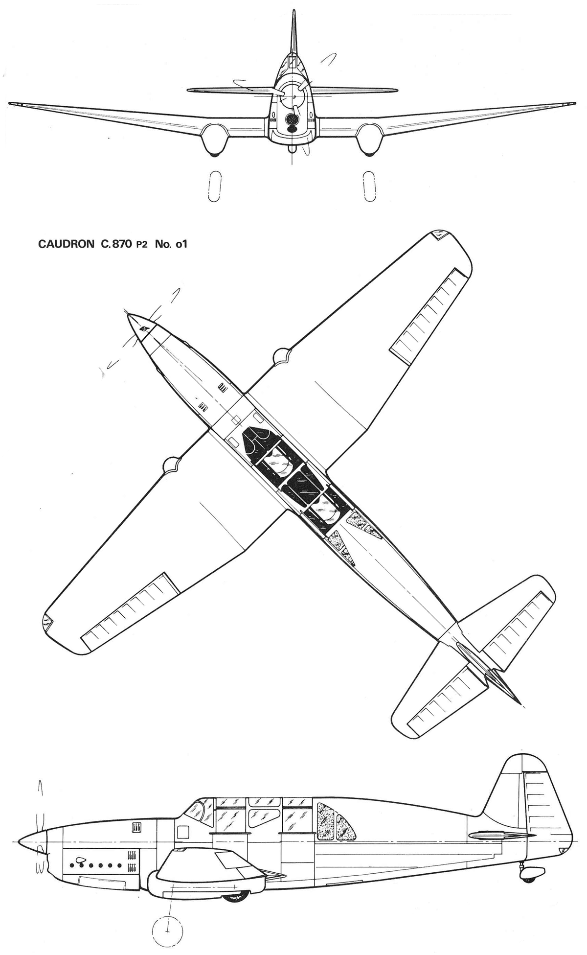 Caudron C.870 aircraft