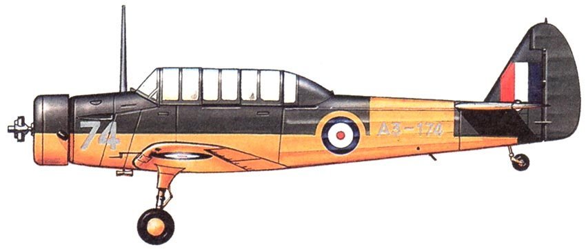 Avión de entrenamiento CAC CA-6 Wackett