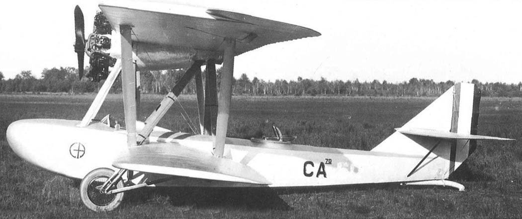 Caproni Ca.70 caza nocturno biplano
