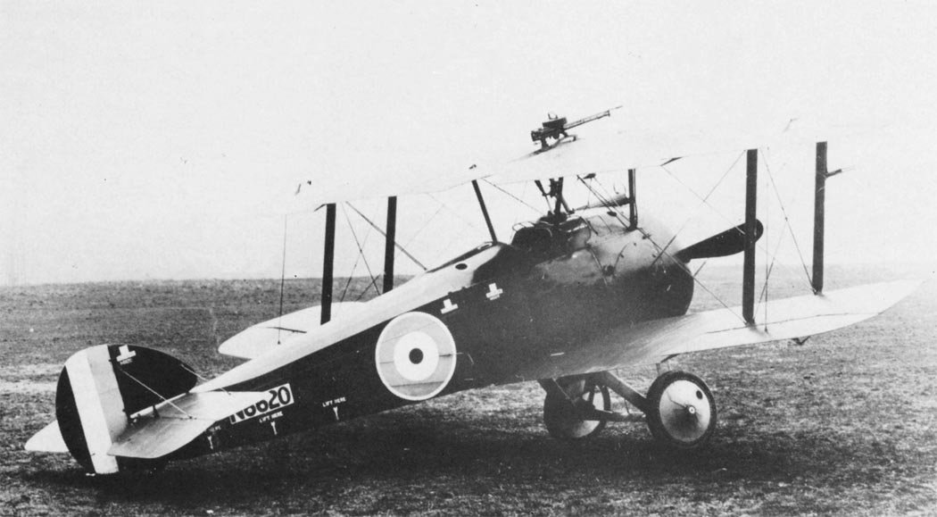Sopwith F.1 Camel caza biplano