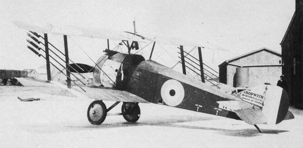 Sopwith F.1 Camel caza biplano