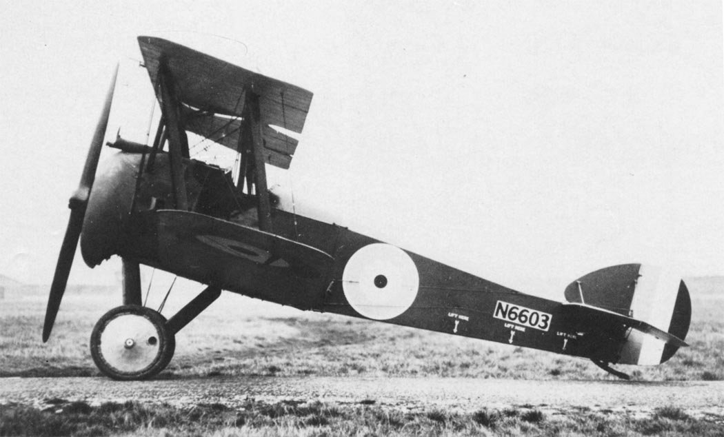 Sopwith F.1 Camel caza biplano