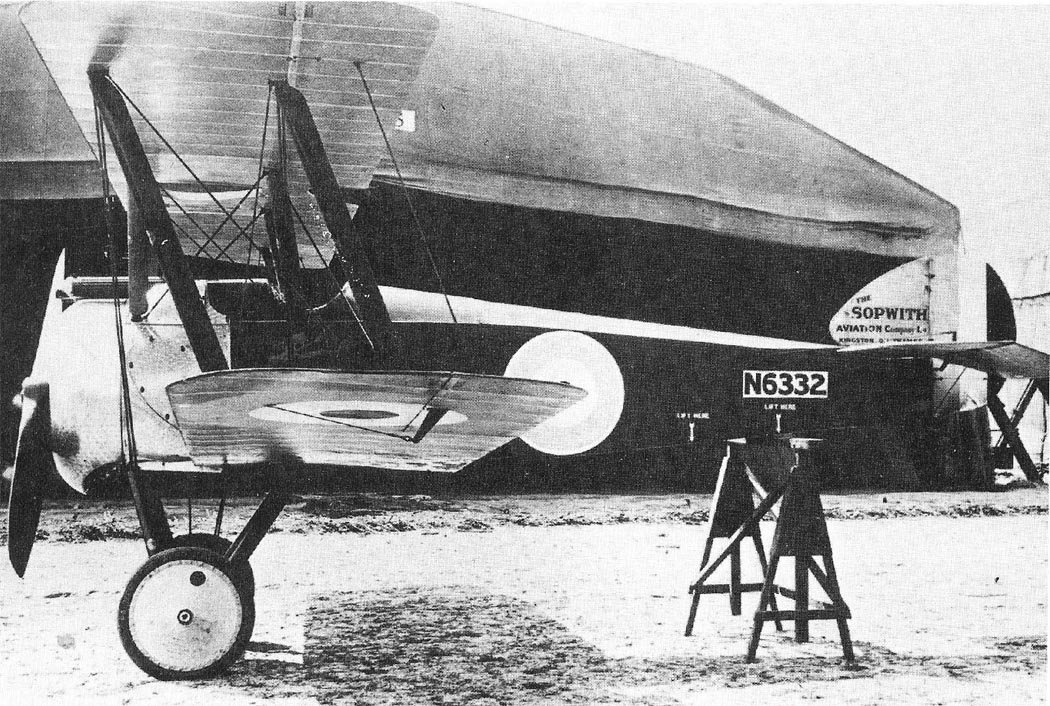 Sopwith F.1 Camel caza biplano