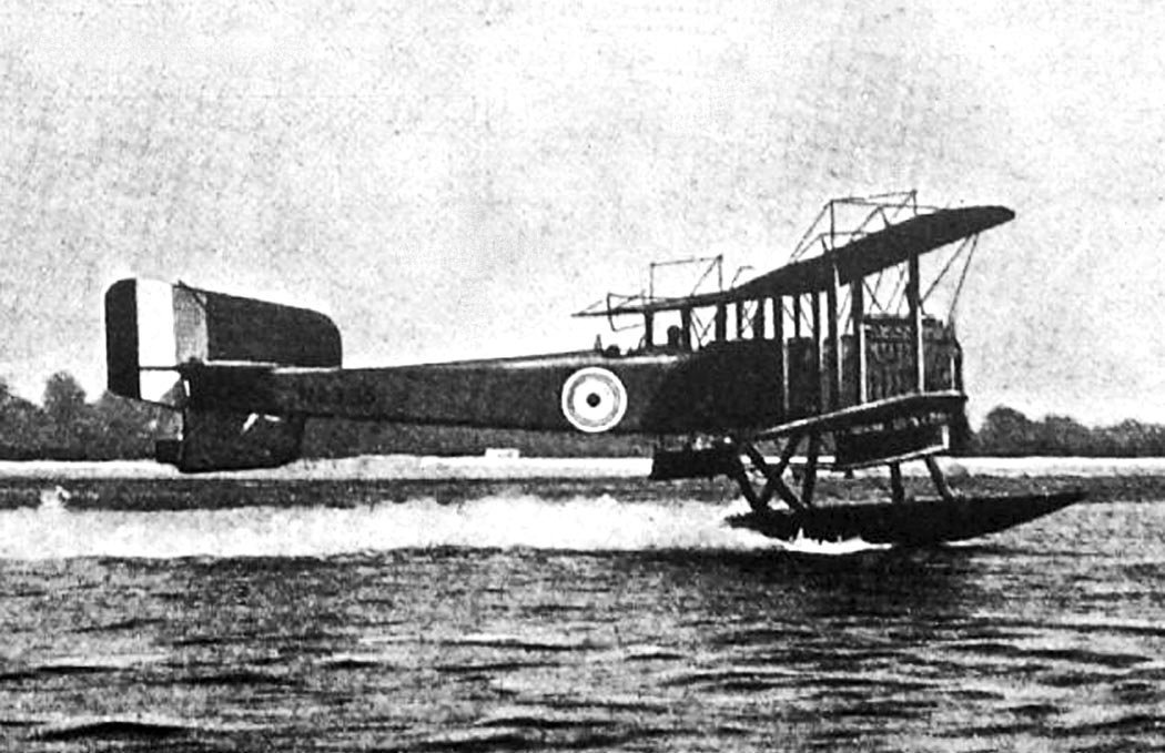 Campania hidroavión de reconocimiento británico
