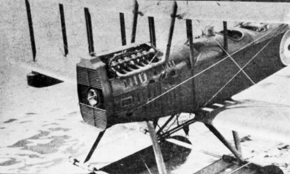 Campania hidroavión de reconocimiento británico