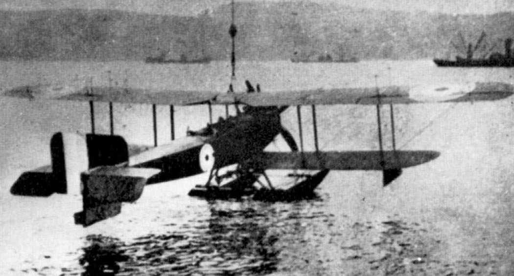 Campania hidroavión de reconocimiento británico