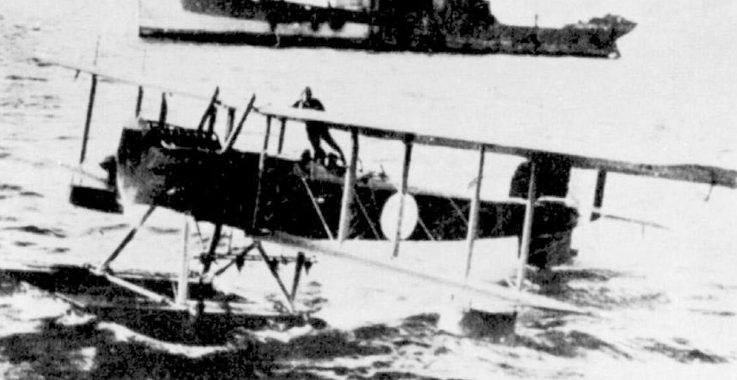 Campania hidroavión de reconocimiento británico