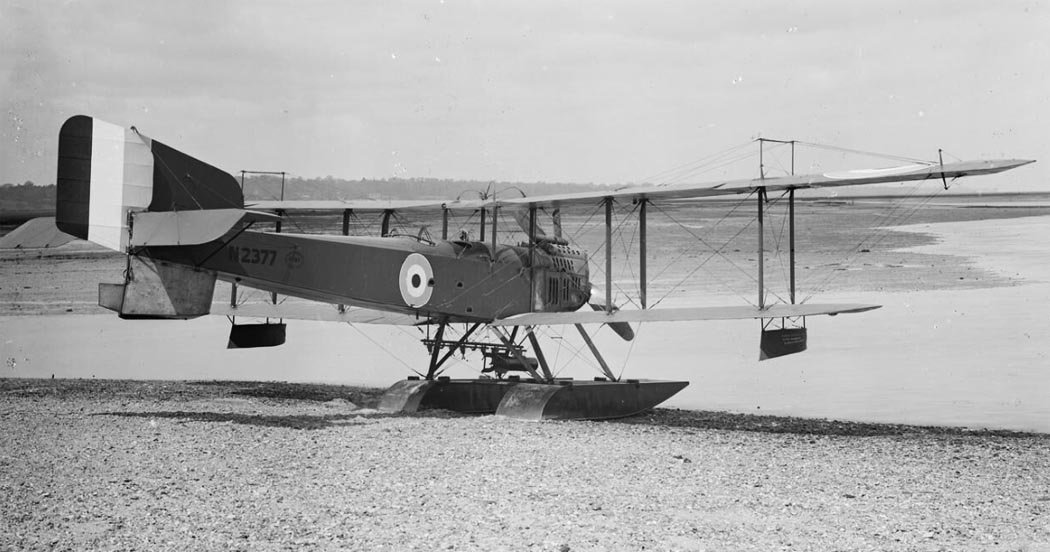 Campania hidroavión de reconocimiento británico