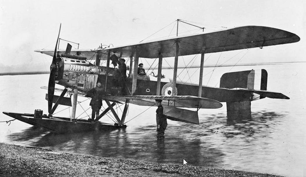 Campania hidroavión de reconocimiento británico