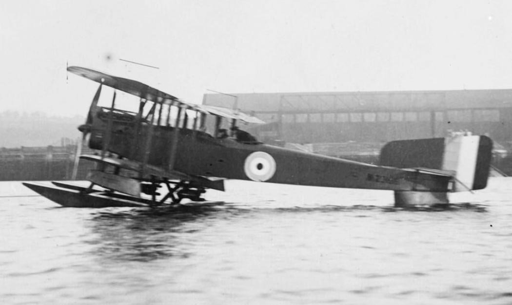 Campania hidroavión de reconocimiento británico