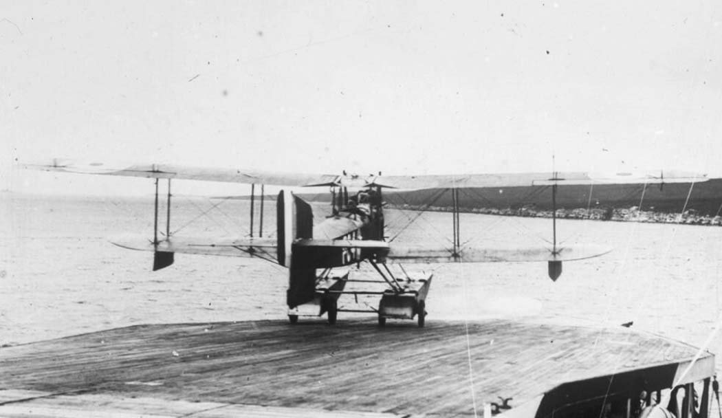 Campania hidroavión de reconocimiento británico