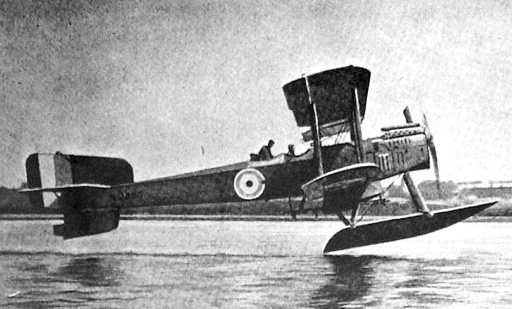 Campania hidroavión de reconocimiento británico