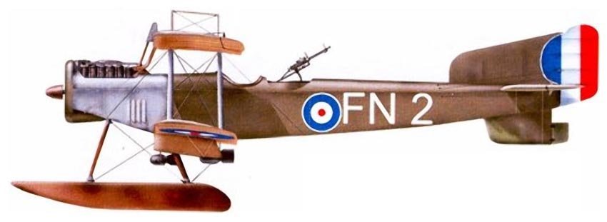 Campania hidroavión de reconocimiento británico